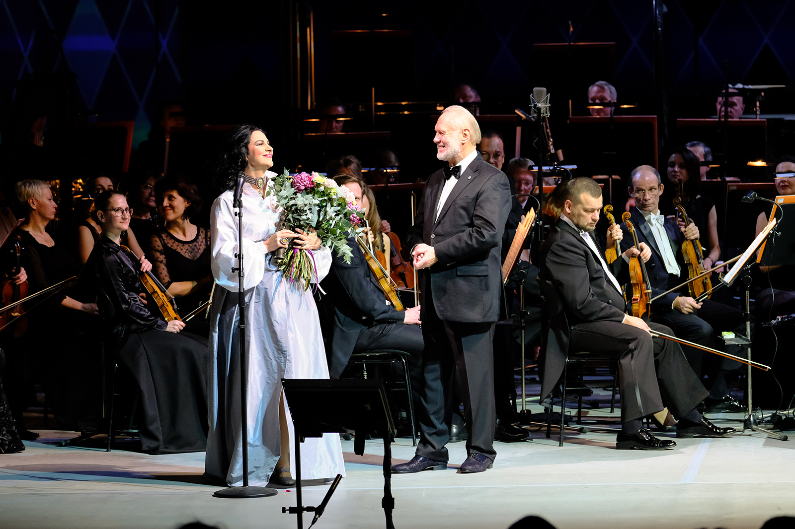 From Russia with Love award was presented to a international opera star Angela Gheorghiu